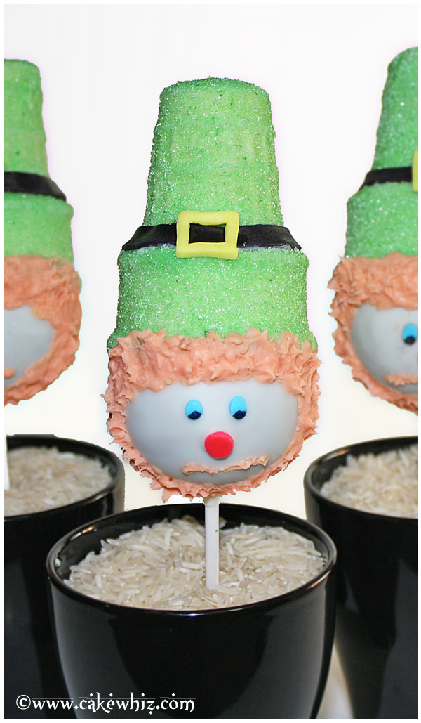 Leprechaun Cake Pops {how to recipe} Tip Junkie